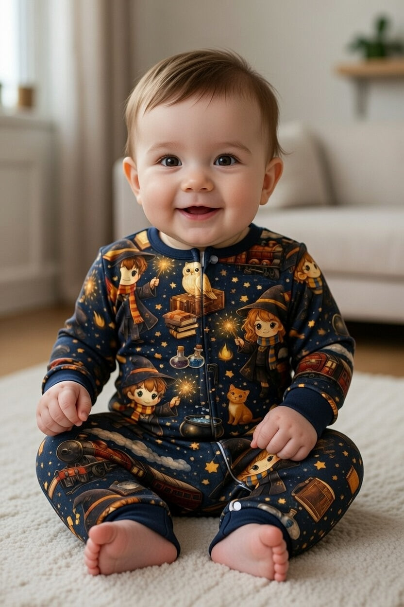 Sparkle & Spell Bamboo Onesie